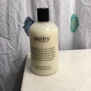 Philosophy purity facial cleanser
